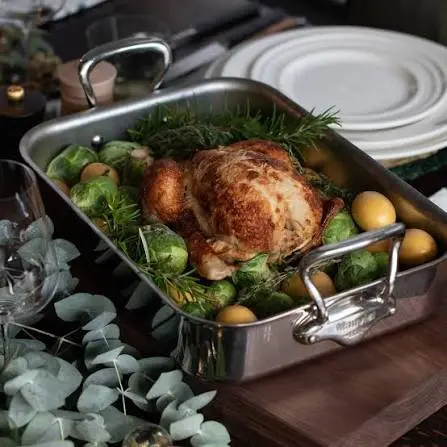 Borough Kitchen Mauviel Minis Roasting Pan.webp