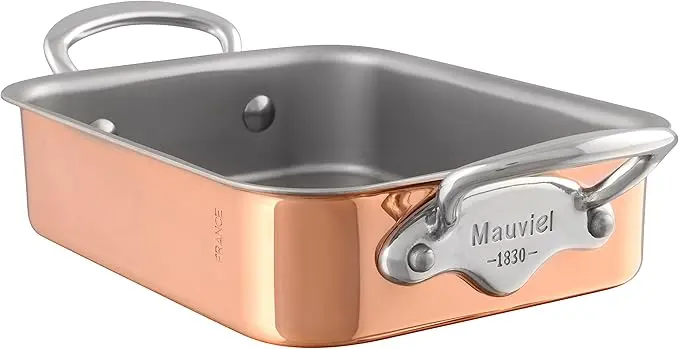 Mauviel Minis Copper Roasting Pan