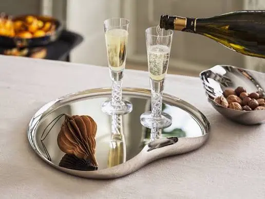 Drift Stainless Steel Serving Tray 36cm