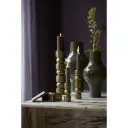 Sindo Shiny Dark Olive Vase 22 X40cm